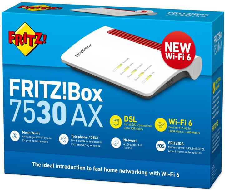 Actual product image AVM FRITZ!Box 7530 AX International
