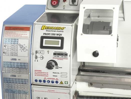 Immagine prodotto Bernardo Cantina Bernardo - Leitspindeldrehmaschine Profi 550 WQV / 230 V