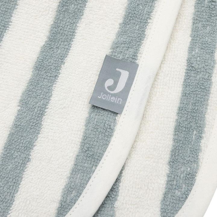 Produktbild Jollein Badeponcho Stripe Sea Green