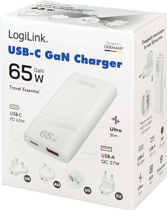 Productafbeelding LogiLink Prüfen (65 W, 2 ports)