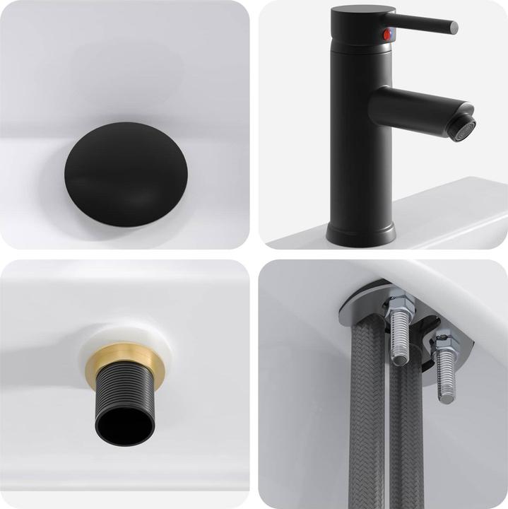 Produktbild vidaXL Modernes Waschbecken (305 mm, 390 mm)