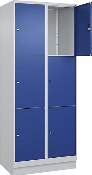 Gentian blue, Light grey