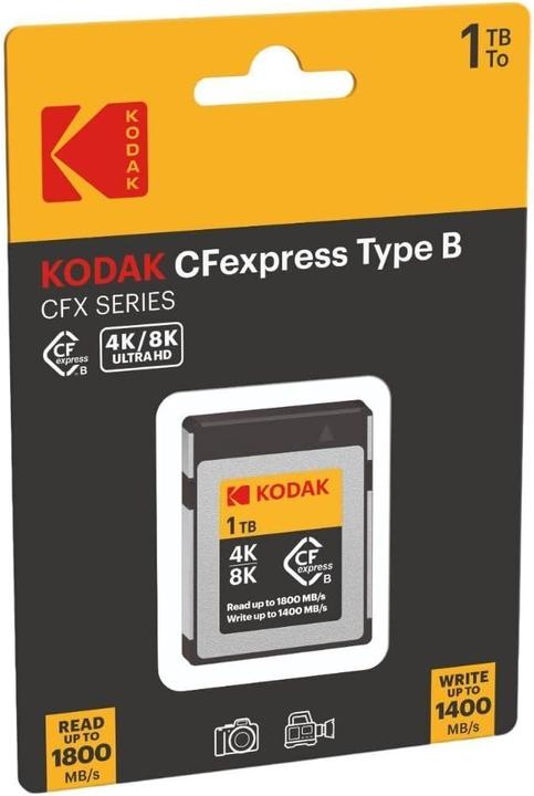 Produktbild Kodak CFexpress Type B 1TB (1000 GB, CFexpress Typ B)