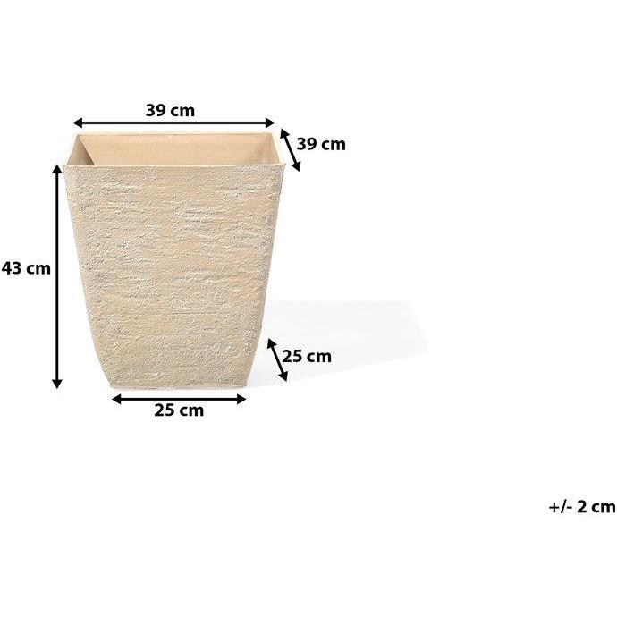 Thumbnail - Beliani, Blumentopf, Camia (39 cm)