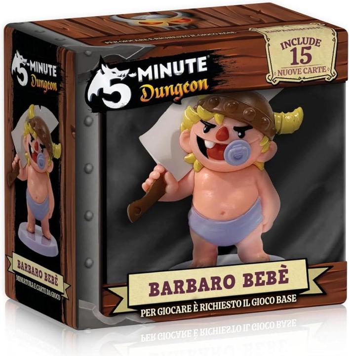 DV Giochi 5 Minute Dungeons - Barbaro Bebè (1 - 4 Giocatori)