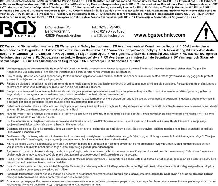 Immagine prodotto BGS Chiave a piede di porco (36 mm)