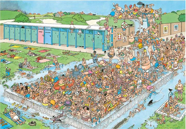 Immagine prodotto Jumbo Pile-Up piscina (2000 pezzi)