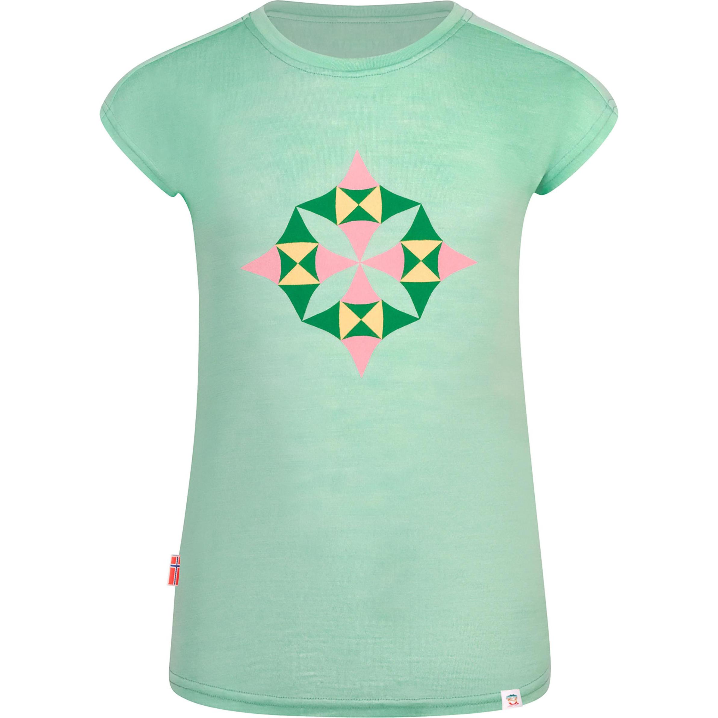 Trollkids, Mädchen, Shirt, Girl's Sandefjord T, Grün, (128)