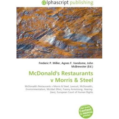 McDonald's Restaurants v Morris, Fachbücher