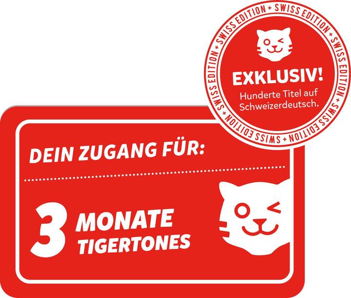 Actual product image Tigermedia tigertones - Ticket 3 months Swiss-Edition (German)