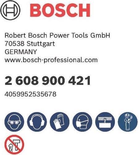 Produktbild Bosch Professional Zubehör EXPERT Tough Material Lochsäge, 25 x 60 mm (25 Millimeter)