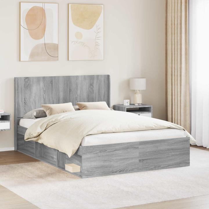 Produktbild vidaXL Bettrahmen (135 x 190 cm)