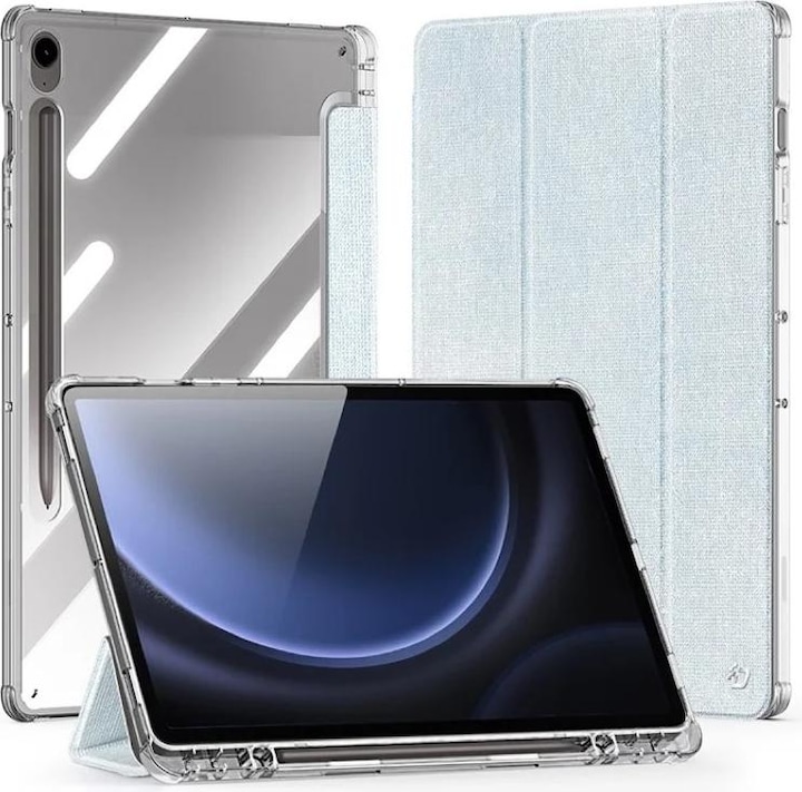 Actual product image Dux Ducis Unid Series Leather Bookcover Cover (Galaxy Tab S9 FE, Galaxy Tab S9)