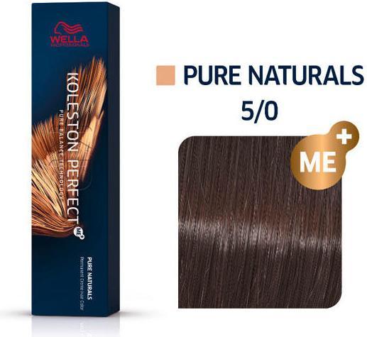 Immagine prodotto Wella Koleston Perfect Me+ Pure Naturals (5/0 marrone chiaro)
