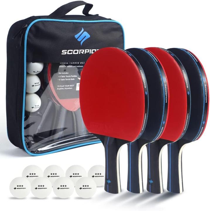 Actual product image Scorpion Table tennis set