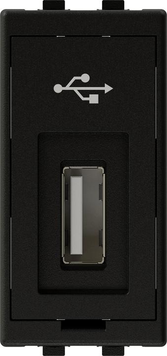 Immagine prodotto IB Connect Accessori multimediali 45x22,5 antracite 1x Adattatore USB-A 3.0