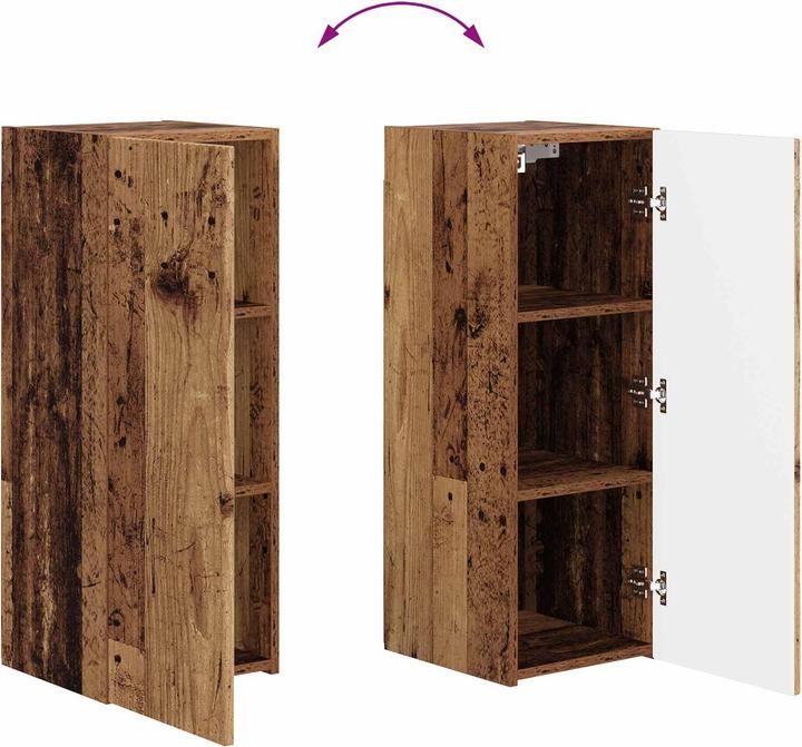 Actual product image vidaXL TV-Schränk (29.50 x 30 x 80 cm)