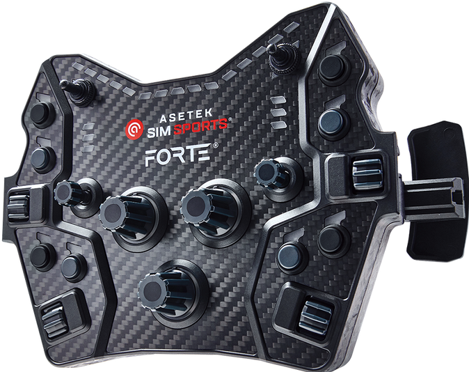 Produktbild Asetek SimSports Forte GT Button Box - Black Edition