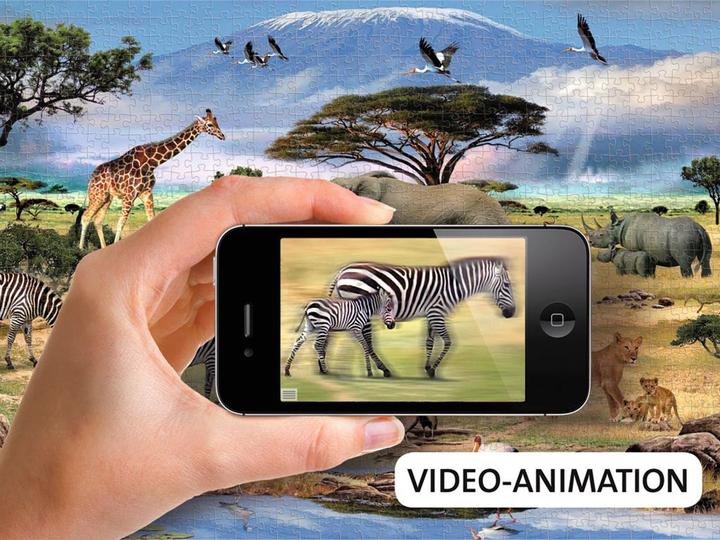 Actual product image Ravensburger Animals of Africa (1000 pieces)