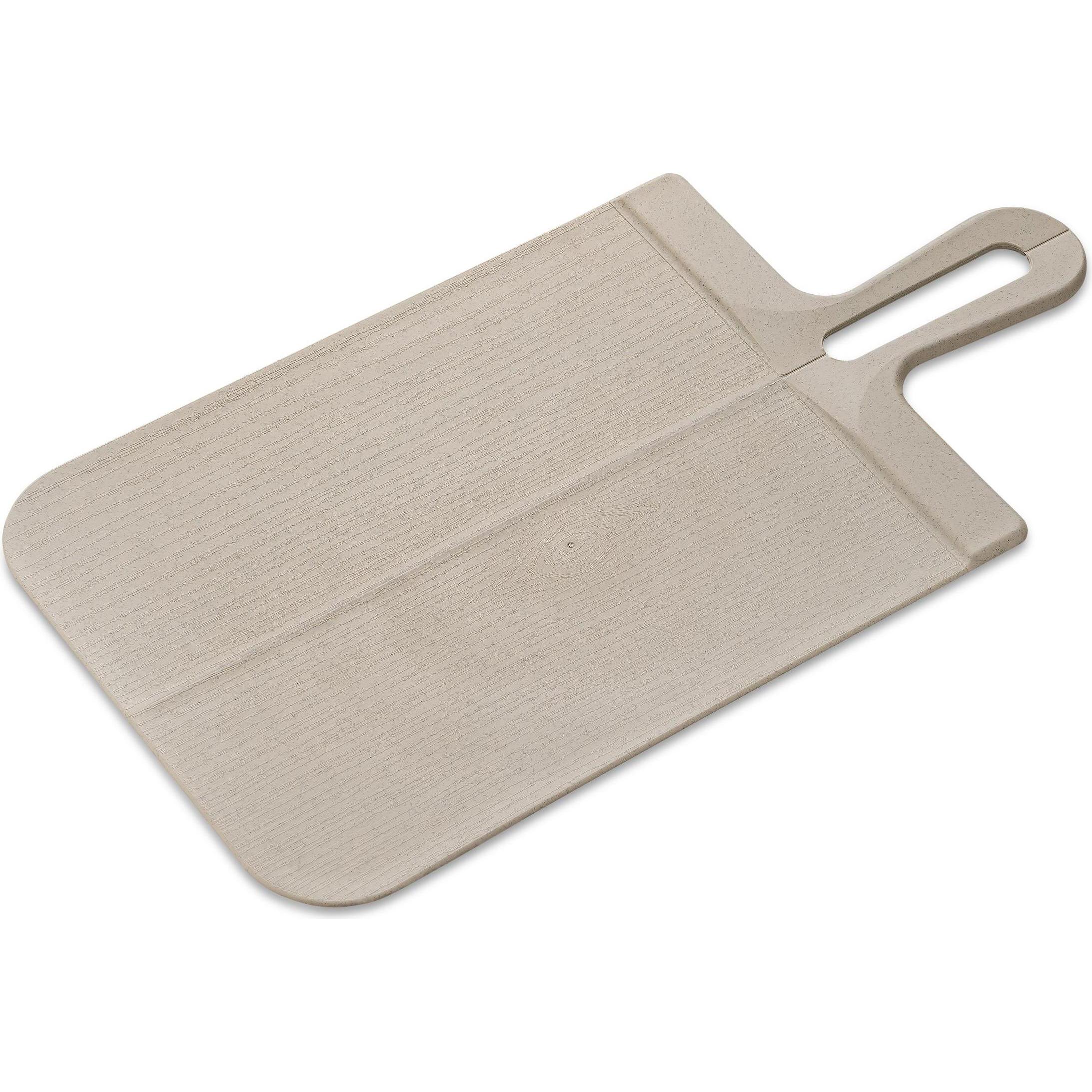 Koziol Schneidebrett Snap L 24.2 cm x 46.4 cm, Sand, Schneidebrett, Braun