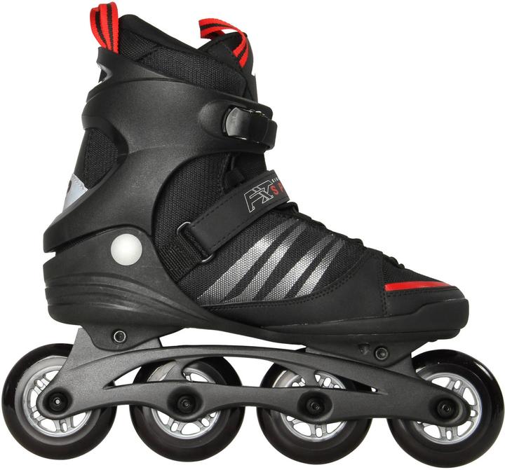 Produktbild K2 F.I.T. 84 Speed Alu Man Inline Skates (Grösse: 46.0 (US=12.0), black/red) (46)