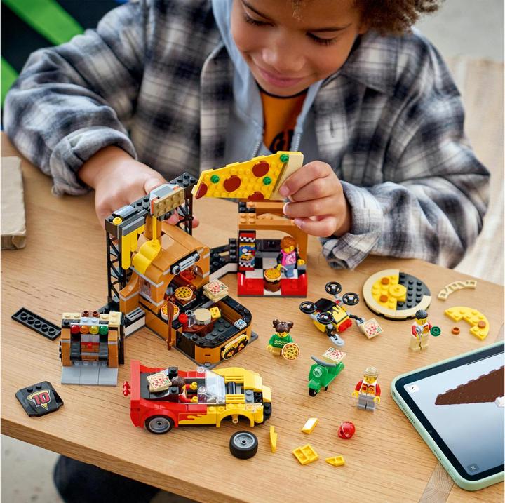 Produktbild LEGO Pizza-Liefererlebnis mit Fahrzeugen (60496)