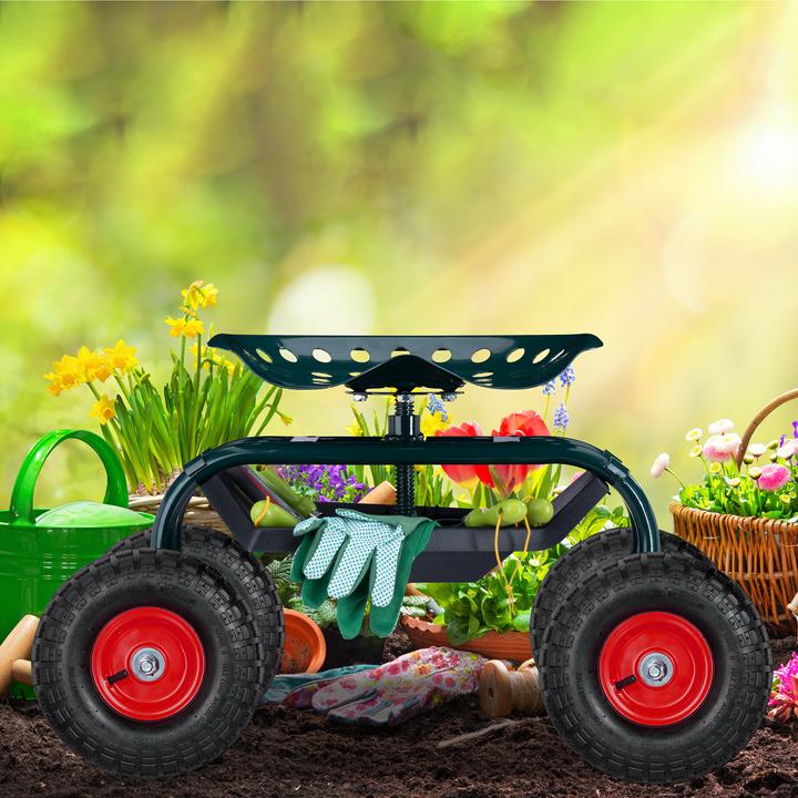 Actual product image Relaxdays 4x hand truck wheel (150 kg)