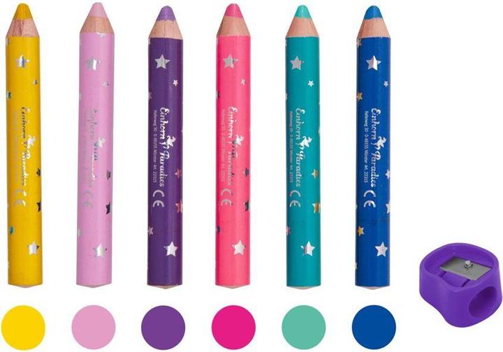 Produktbild Die Spiegelburg Dicke Farbstifte Einhorn Paradies (6x)