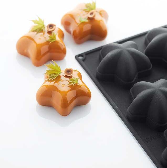 Produktbild Martellato Silikonform Marina Sterne