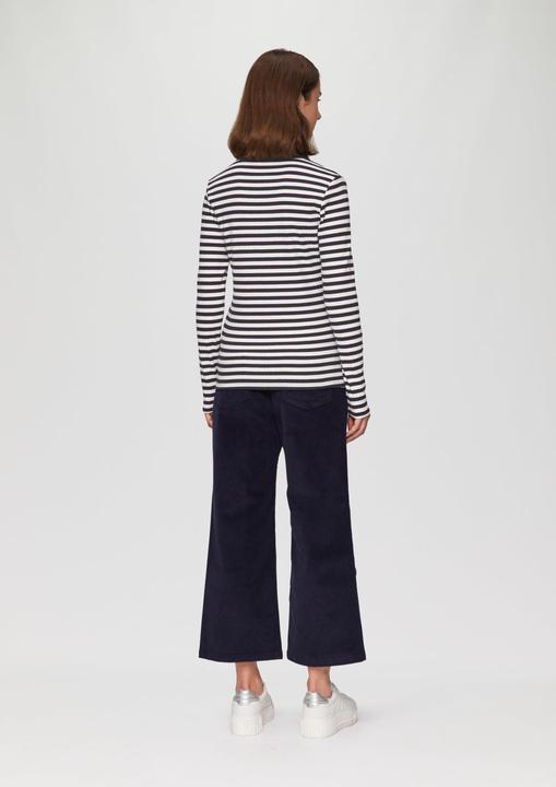 Actual product image S.Oliver T-Shirt Stretchiges Longsleeve mit Henleyausschnitt (36)