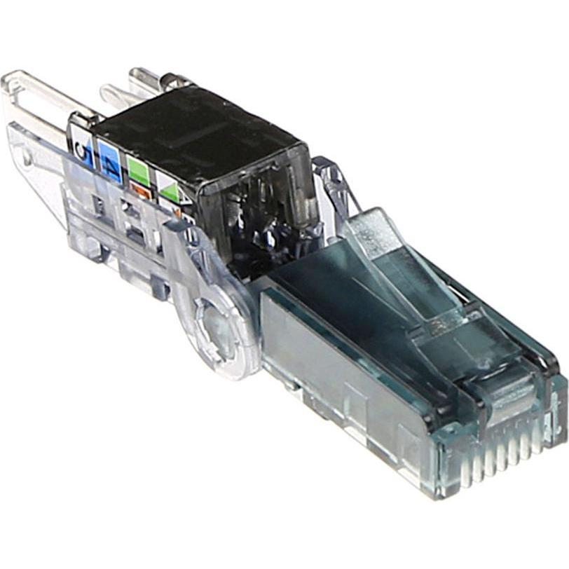 Multimedia Connect Rotative toolless modular RJ45 connector for unshielded solid cable (Netzwerkkabel Stecker), Netzwerk...