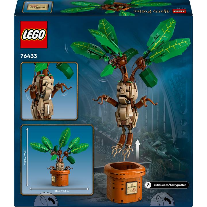 Actual product image LEGO 76433 Magic potion plant: Mandrake (76433, LEGO Harry Potter)