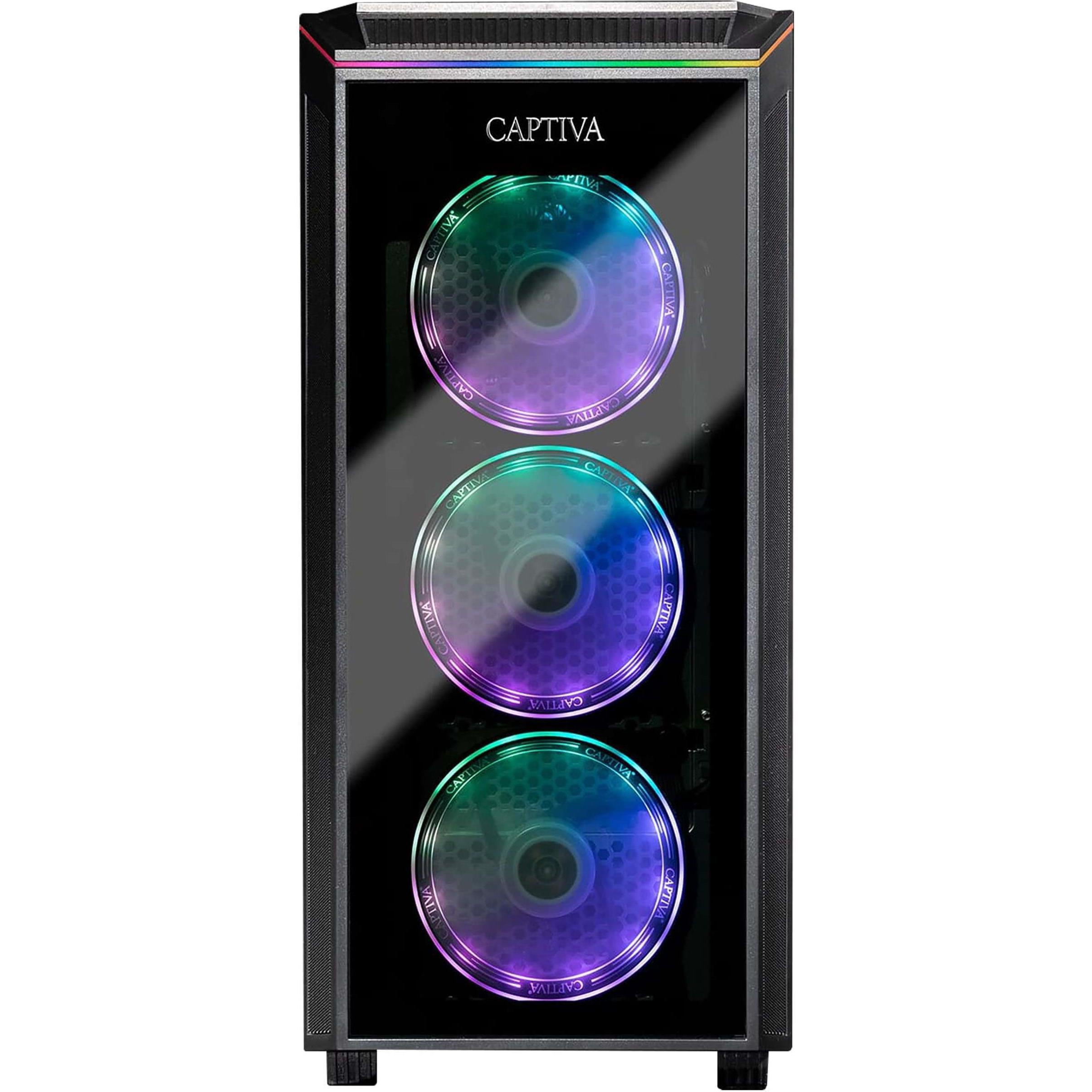 Thumbnail - Captiva Ultimate Gaming R72-824 Ryzen 9 RX 7900 XTX (AMD Ryzen 9 5900X, 32 GB, 1000 GB, Radeon RX 7900 XTX), PC, Schwarz