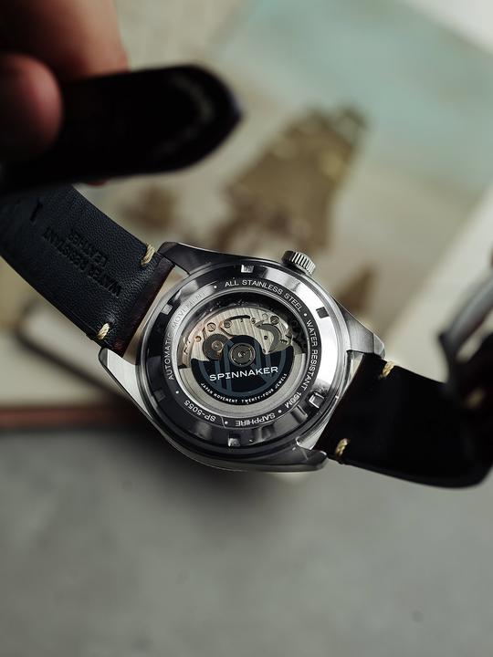 Image du produit Spinnaker SP-5055-0C Fleuss automatique 43mm 15ATM (Montre analogique, Montre de plongée, 43 mm)