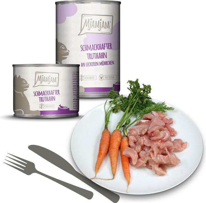 Produktbild Mjamjam Katzen-Nassfutter (Adult, 1 Stk., 800 g)