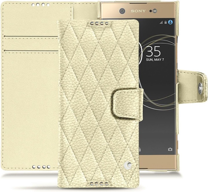 Noreve Lederschutzhülle Wallet (Sony Xperia XA1 Ultra)