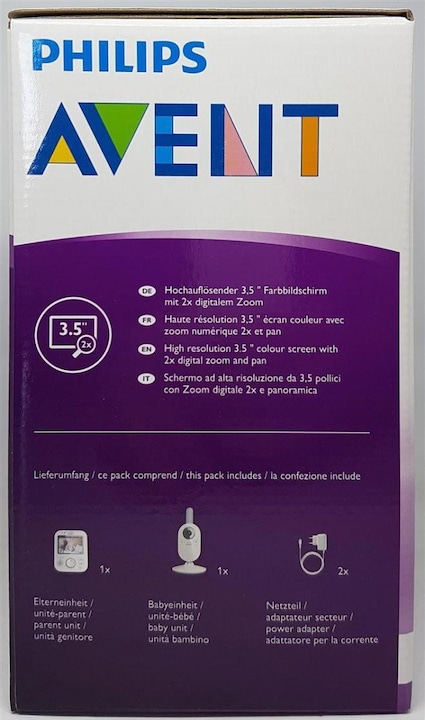 Produktbild Philips Avent Video & Audio (Babyphone mit Kamera, 300 m)