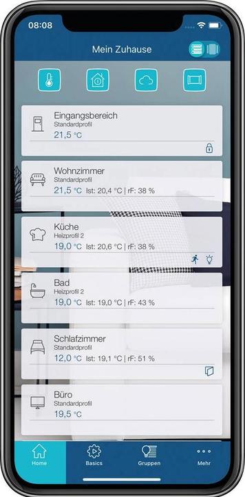 Actual product image Homematic IP Door lock drive HmIP-DLD (Smartphone)