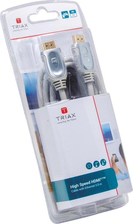 Actual product image Triax HDMI3.0M High Speed HDMI Cable with Ethernet (3 m)