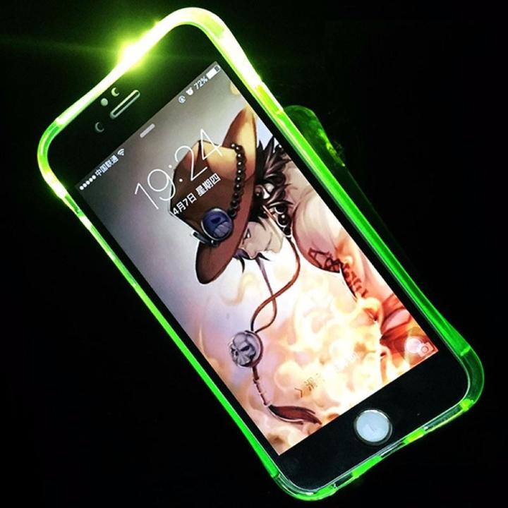 Produktbild König Design Handy Hülle LED Licht bei Anruf für Handy Samsung Galaxy J5 2016 Grün Case Neu (Samsung Galaxy J5 (2016))