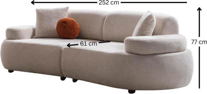 Produktbild Homitis Rio 3-Seat Sofa (3-Sitzer)