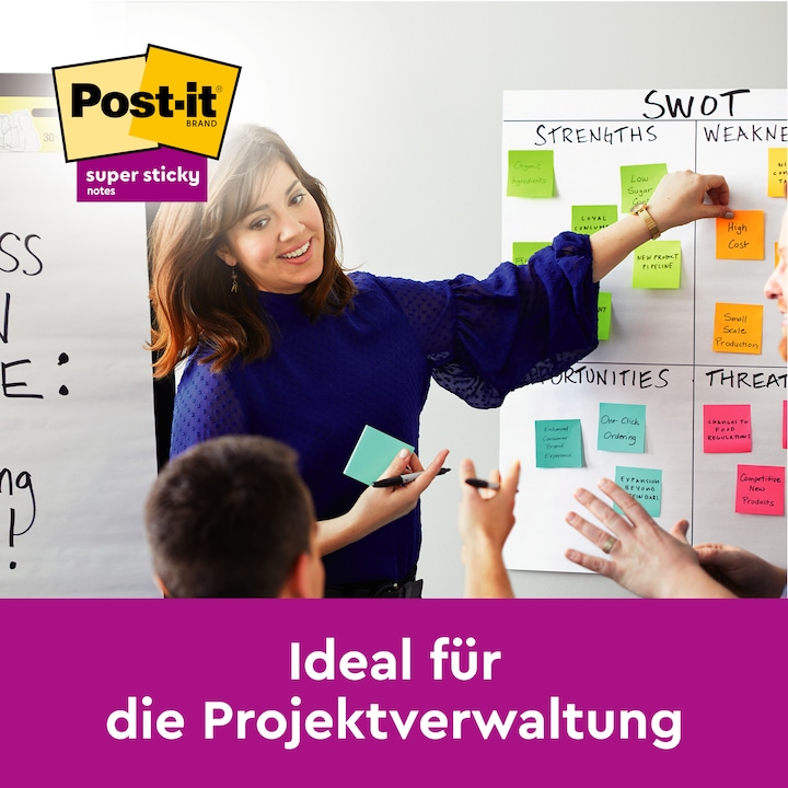 Produktbild Post-it Super Sticky Oasis (76 x 76 mm)