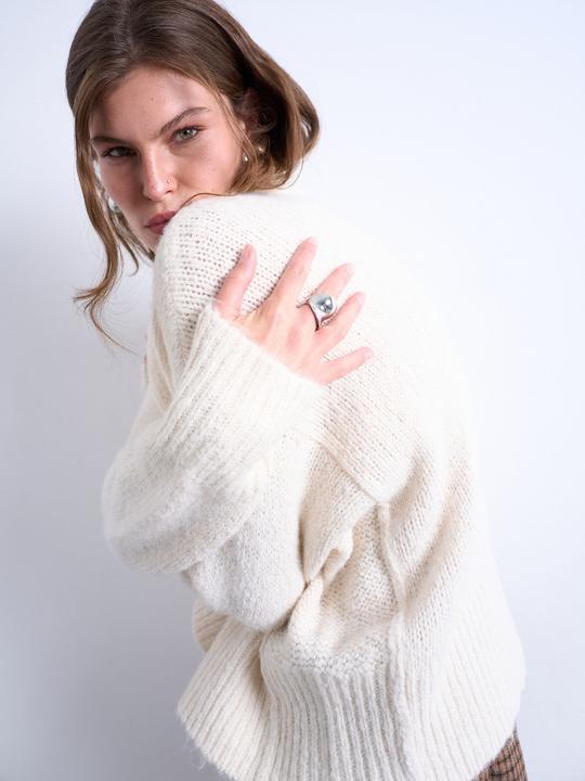 Actual product image Spokey Normal geschnitten Rundhalsausschnitt Pullover Strickpullover (S)