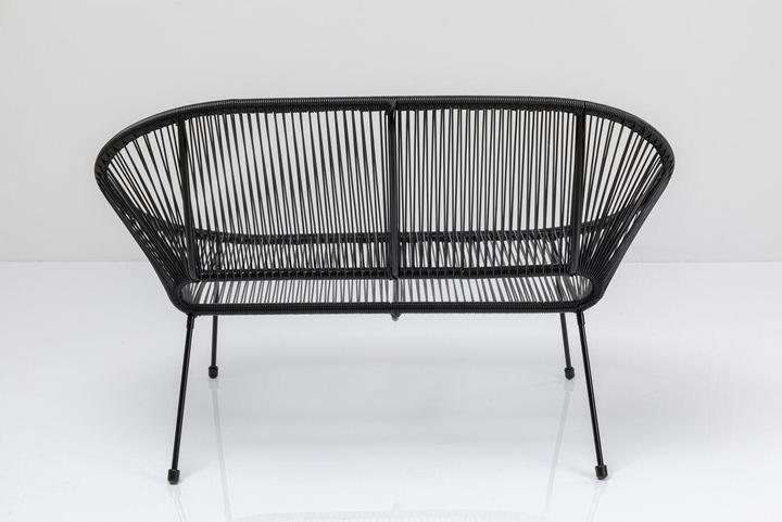 Image du produit Kare Design Banc Acapulco Noir (121 cm)