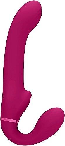 Actual product image Shots Ai - Dual Vibrating & Air Wave Tickler Strapless Strapon
