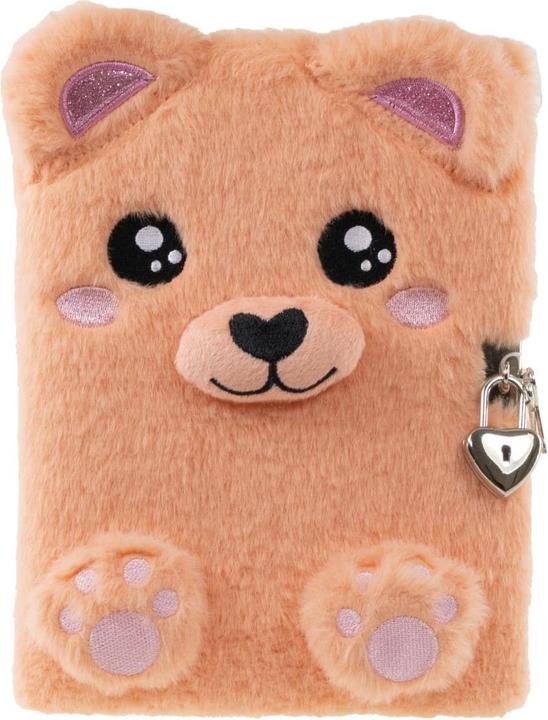 Tinka Magic Tinka - Plush Diary with Lock - Apricot (8-802164)