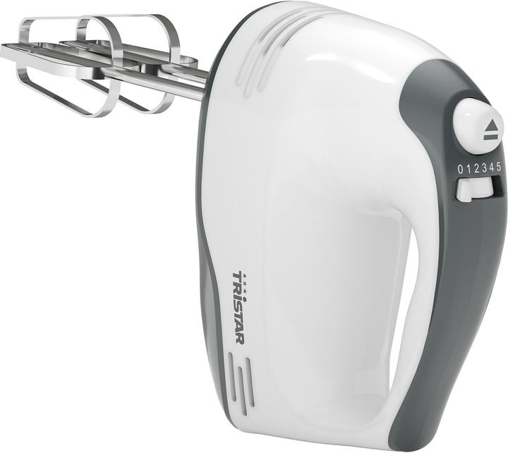 Produktbild Tristar Handmixer 200 W Weiss, Grau (200 W)