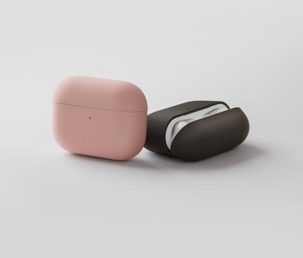Productafbeelding Uniq etui Lino AirPods Pro Silicone miętowy/mintgroen (Hoofdtelefoon hoes)