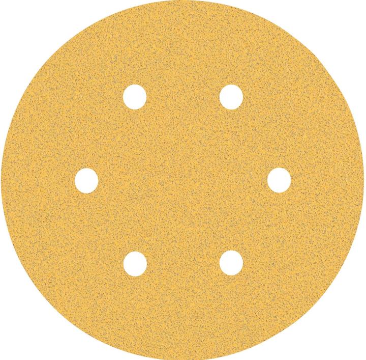 Produktbild Bosch Professional Zubehör EXPERT C470 Schleifpapier mit 6 Löchern für Exzenterschleifer, 150 mm, G 80, 5-tlg. (80)