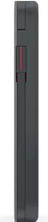 Actual product image Lenovo GO Wireless Power Bank 10000 mAh, Thunder Black, 258 g, 15 W (10000 mAh, 15 W, 38.50 Wh)